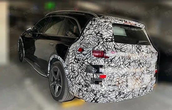 预计年内发布 奔驰GLC EV内饰谍照曝光