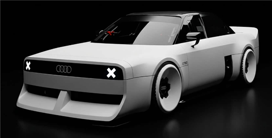 奥迪GT50致敬五缸传奇 颠覆经典设计