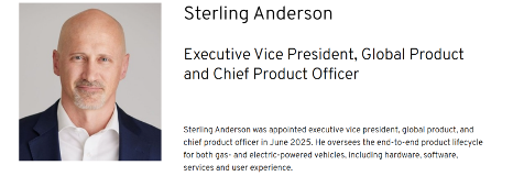 通用汽车技术革新领军人物Sterling Anderson或接任CEO
