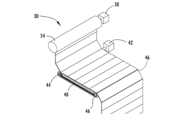 福特申请可卷曲乘客显示屏专利 创新车内娱乐系统技术