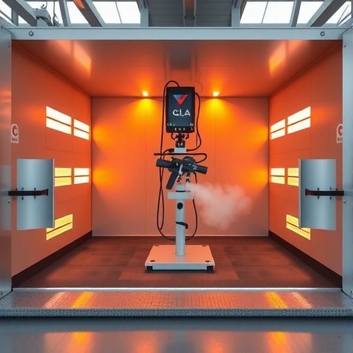 广力GL1A红外线烤漆房