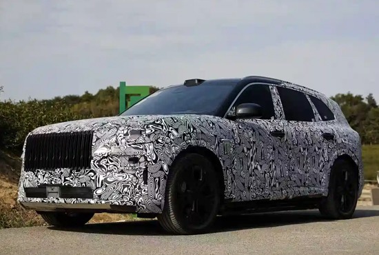 极氪全新SUV虎鲸谍照曝光 明年一季度上市